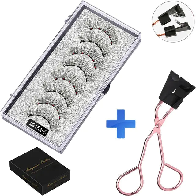 Magnetic Eyelashes Curler Set