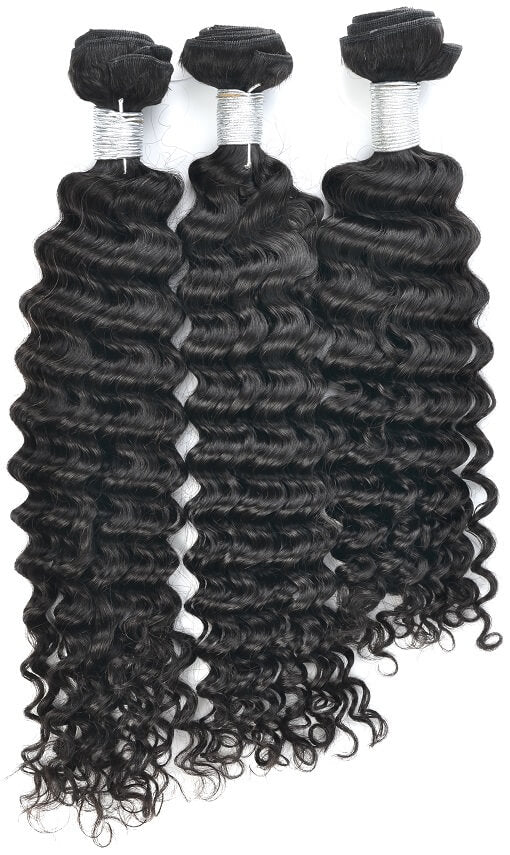 Bundle Deals 3 Pack Virgin Remy Island Curl Hair Weave