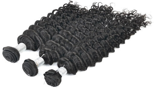 Bundle Deals 3 Pack Virgin Remy Island Curl Hair Weave