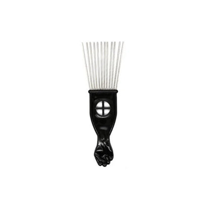 Anti Static Metal Afro Pick Comb