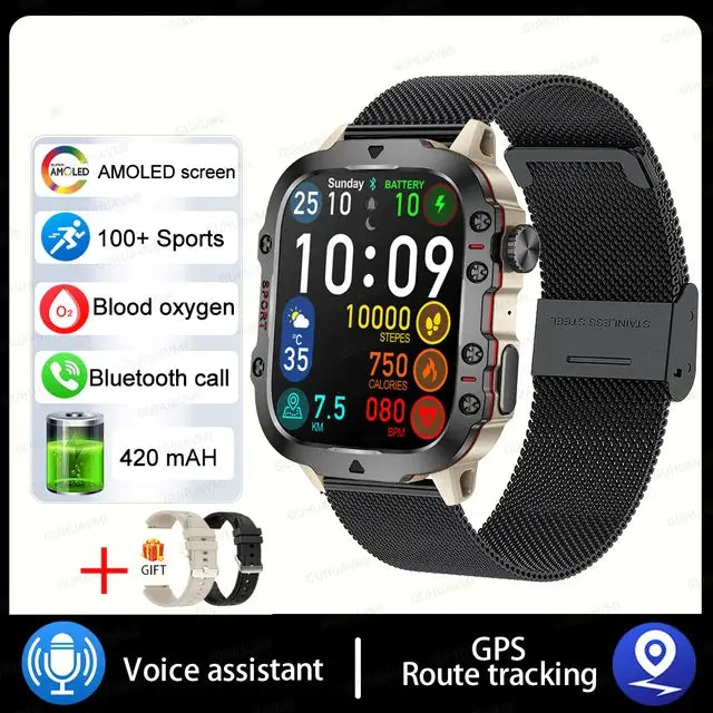 Military Smartwatch For Men