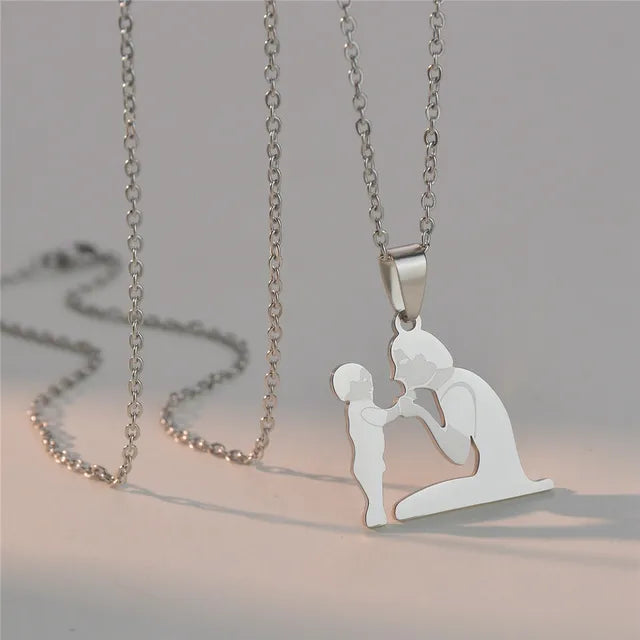 Family Silver Necklaces