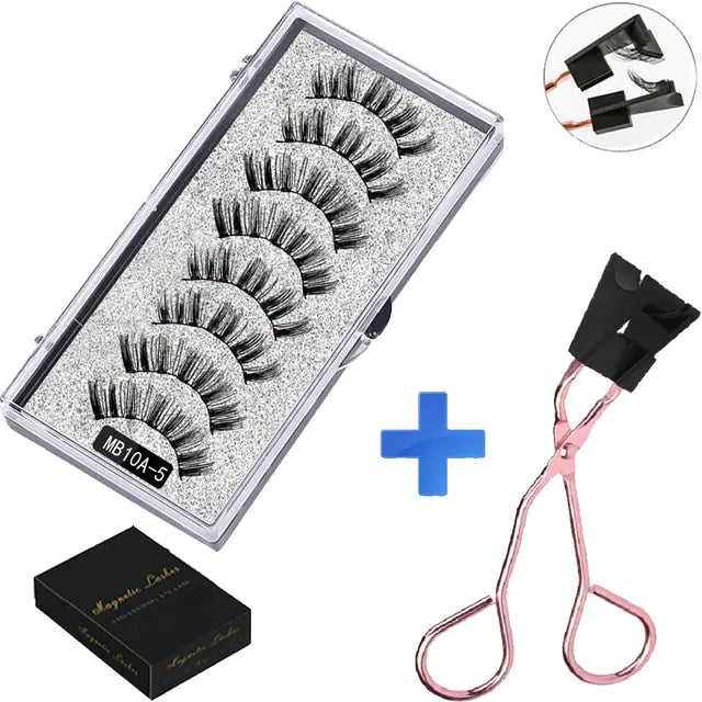 Magnetic Eyelashes Curler Set