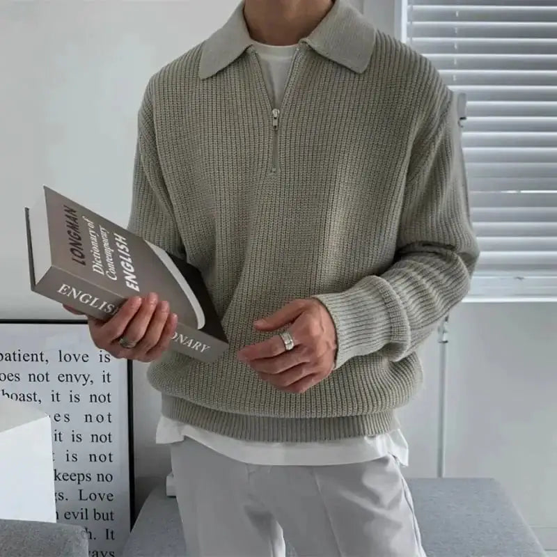 Zipped Sweater for Men